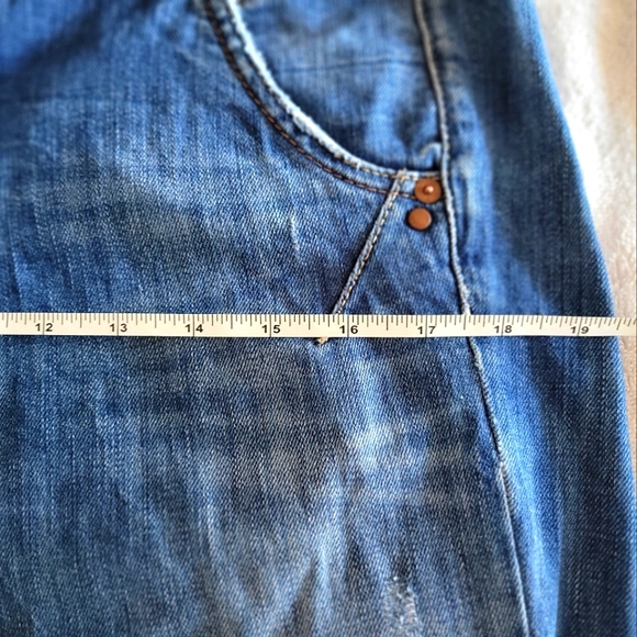 CAMBIO denim jeans skinny pacific scratch 28 - Picture 12 of 14